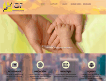 Tablet Screenshot of gfadministraciones.com